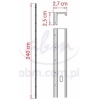 Listwa aluminiowa typ 2